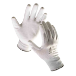 FLICKER Povrstvené antistatické rukavice, 12 párů