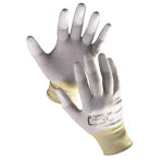 TEREL Povrstvené antistatické rukavice, 12 párů