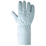 KILLDEER antivibrační protiřezné kožené rukavice 