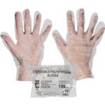 DUCK, jednorázové polyethylenové rukavice, 100 ks