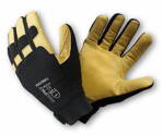 Zimní kombinované kožené rukavice s vyztuženou dlaní VOCCBW1