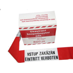 Páska VSTUP ZAKÁZÁN 500 m červenobílá