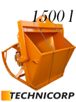 Přepravní silo, badie na jeřáb, Model FE 1034C.14, 1500L